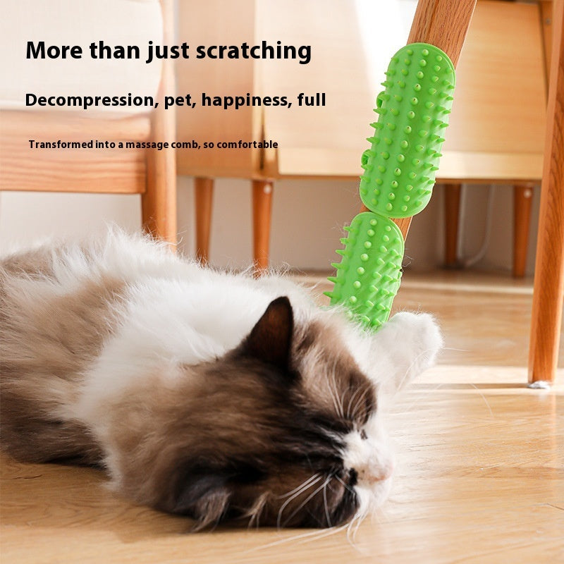 Shedding/Massage Comb and Scratch Post