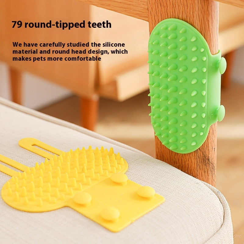 Shedding/Massage Comb and Scratch Post